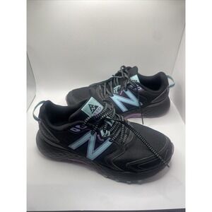 NEW BALANCE 410 MENS SIZE 8.5 D PERFORMANCE MT410LQ7 BLUE TRAIL RUNNING